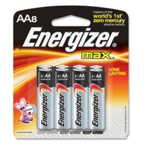 Energizer Premium Max Batteries AA (Per 8) E91BP-8x