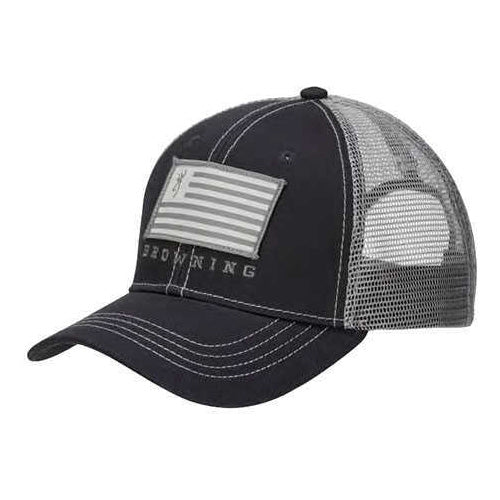 Browning Cap Patriot Mesh Bk Slate/Gray