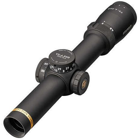 Leupold VX-4.5HD Service Rifle Scope 1-4.5x24mm, 30mm Main Tube, FireDot Bull-Ring Reticle, Matte Black