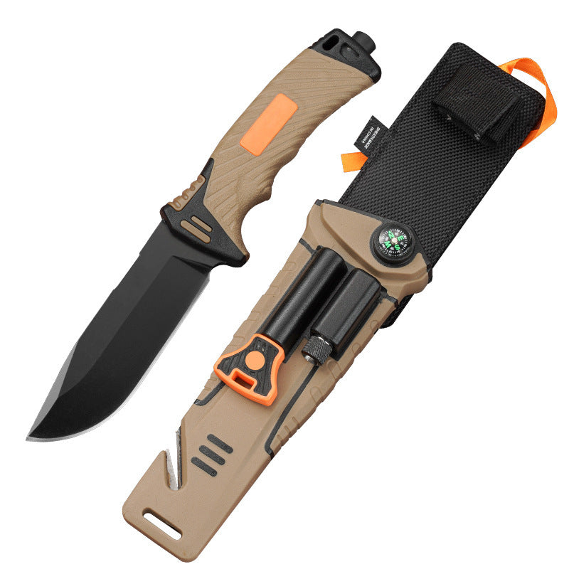 Outdoor High Hardness Straight Knife Outdoor Knife