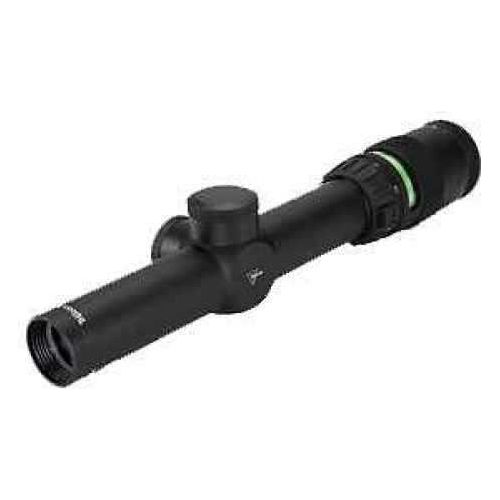 Trijicon Accupoint Rifle Scope 1-4X 24 German #4 Crosshair W/Green Dot Matte 30mm 1-4X24 Green Xhr