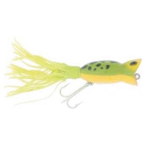 Arbogast Hula Pop 3/8 2" Frog YEL BLY