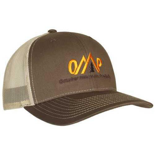 October Mountain Logo Hat Brown/Tan