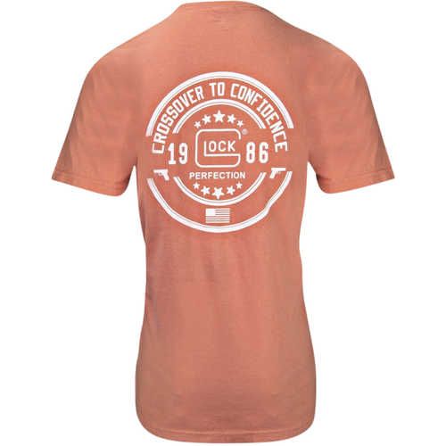 Glock Crossover Coral Small Short Sleeve Shirt