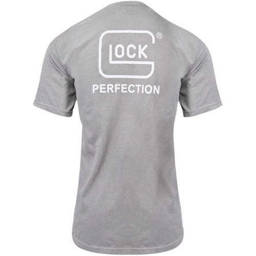 Glock Perfection Gray Large Short Sleeve Shirt