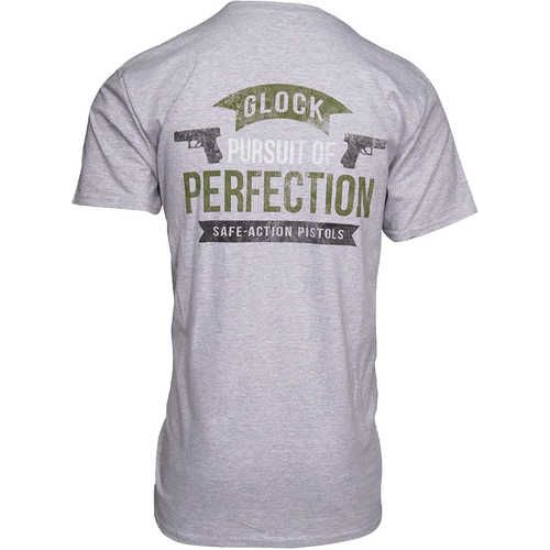 Glock Pursuit Of Perfection Gray Medium Short Sleeve Shirt