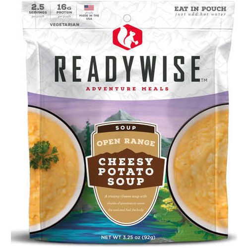 Wise Foods Outdoor Kit Open Range Cheesy Potato Soup 6 Per Case 2.5 Servings