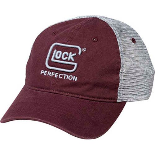 Glock Relaxed Mesh Maroon Hat