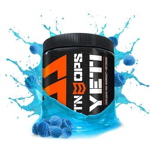 MTN Ops Yeti Preworkout Blue Raspberry Trail Pack 20 ct.