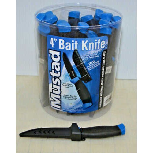 Mustad Bait Knife 24pc Bucket