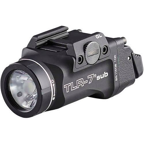 Streamlight TLR-7 Weapon Light Fits Glock 43X, 48 Mos/Rail Sub-Compact Pistol W/Accessory Rail 500 Lumens White Le