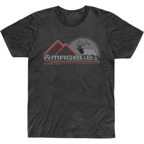 Magpul Wapiti Charcoal Heather Short Sleeve Small