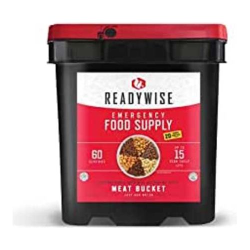 Wise Foods Grab N Go Bucket Freeze Dried Meat And Rice 60 Servings per