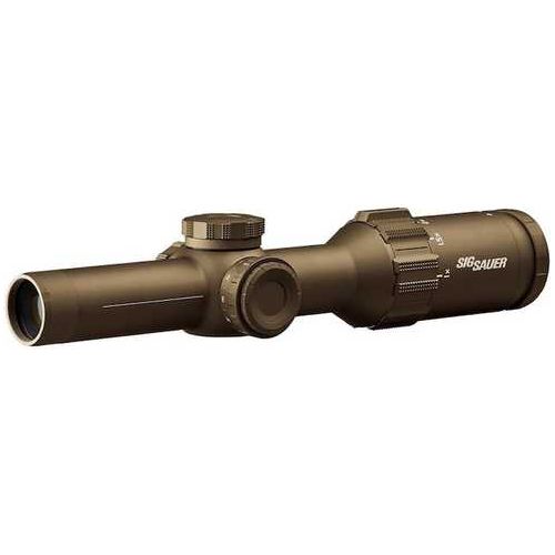 Sig Sauer Tango6 Rifle Scope 30mm Tube 1-6x 24mm 1/5 MRAD Adjustments First Focal Illuminated Flat Dark Earth