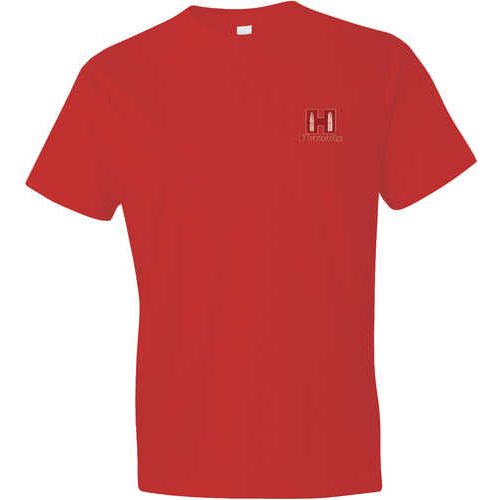 Hornady T-Shirt Red Cotton Short Sleeve Medium