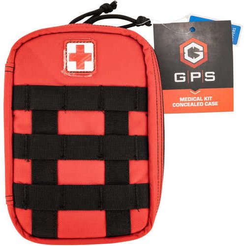 GPS Bags Medical Concealed Case Red