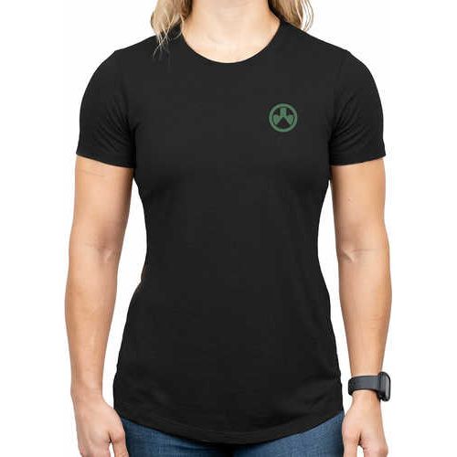 Magpul Mag1341-001-L Prickly Pear Women's Black Cotton/Polyester Short Sleeve Large