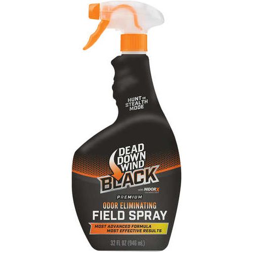 Dead Down Wind 137240 Black Premium Field Spray Odor Eliminator 24 Oz Trigger Spray