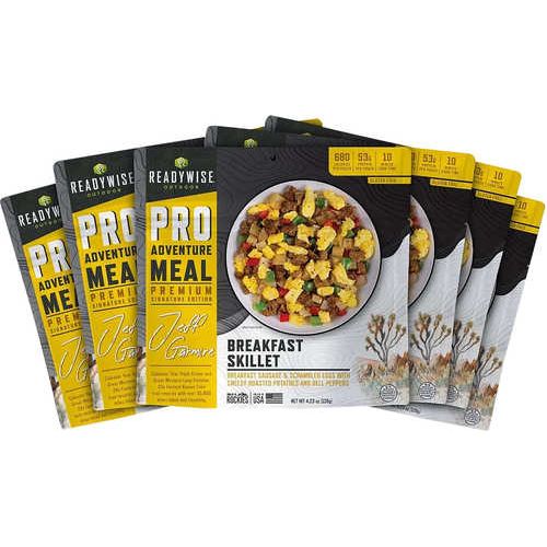 Wise Foods RW05192 Outdoor Food Kit Breakfast Skillet 6 Pack