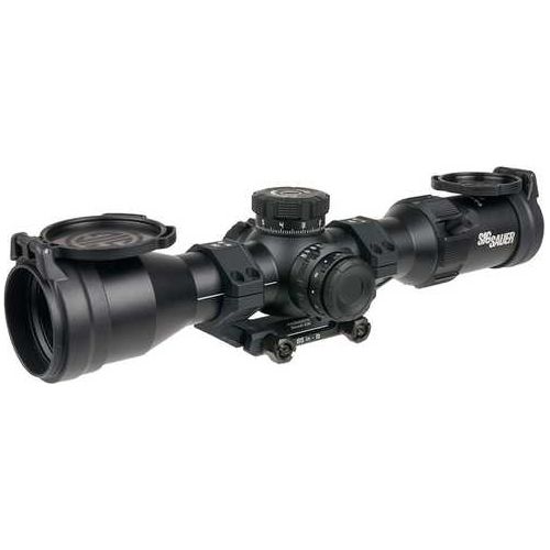 Sig Sauer Tango-MSR Black 2-12X40mm, 34mm Tube Illuminated MRAD Milling 2.0 Reticle SOTM62001