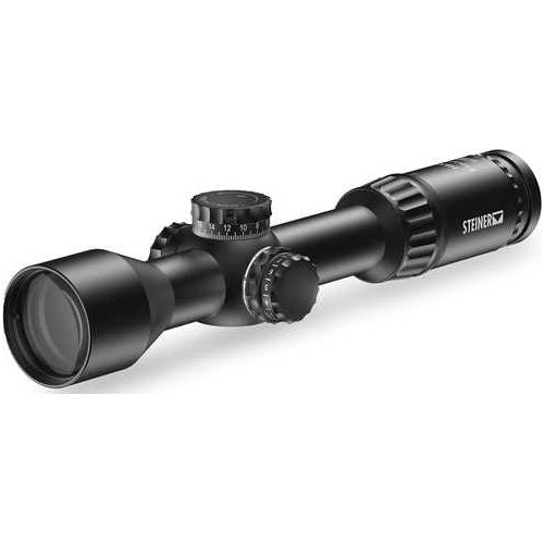 Steiner 8782 H6Xi Black 2-12X42mm 30mm Tube, Illuminated STR-Mil Reticle