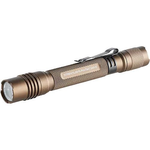 Streamlight 88137 Protac 2aa-x Usb Flashlight Coyote 40/550 Lumens White Led