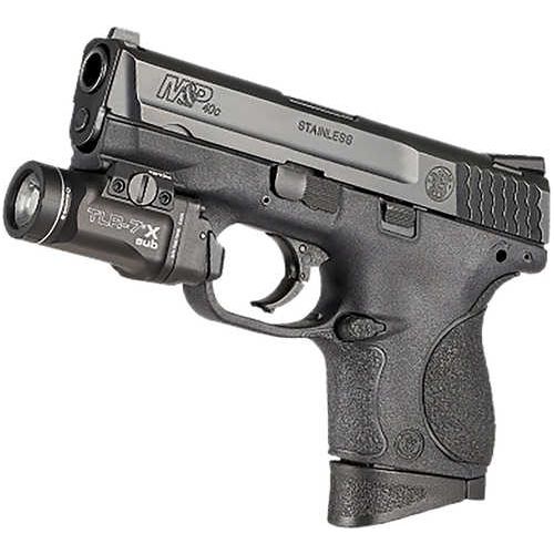 Streamlight 69407 Tlr-7 X Sub Usb Black Anodized 500 Lumens White Led S&w M&p M2.0 Subcompact/beretta Px4 Storm