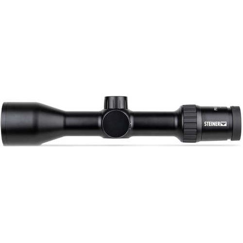 Steiner 8777 Predator Black 4-16X 44mm, 30mm Tube, Illuminated Ballistic E3 Reticle