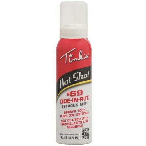 Tinks Hot Shot #69 Doe-In-Rut Estrous Mist 3 oz. Model: W5310