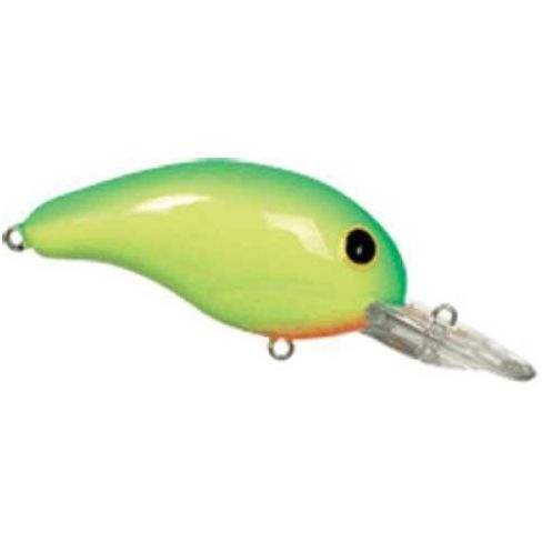 Bandit Lures Double Deep Diver 1/4 Chartreuse/Green Back Md#: 300-19