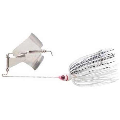 Booyah Clacker Buzzbait 1/4 oz Snow White Shad, Model: BYB14-605