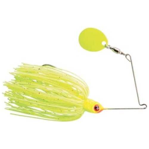 Booyah Micro Pond Magic Spinnerbait 1/8oz Colorado Lightning Bug Model: BYMPM18-691