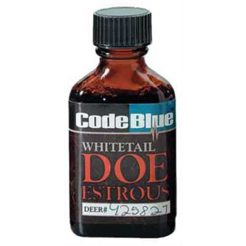 Code Blue / Knight and Hale Game Scent Whitetail Doe Estrous 1 Oz OA1001