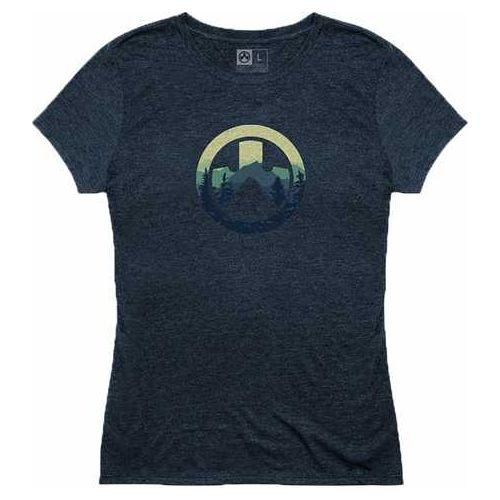 Magpul Industries Women's Cascade Icon Logo Cvc T-Shirts Navy Heather XXL