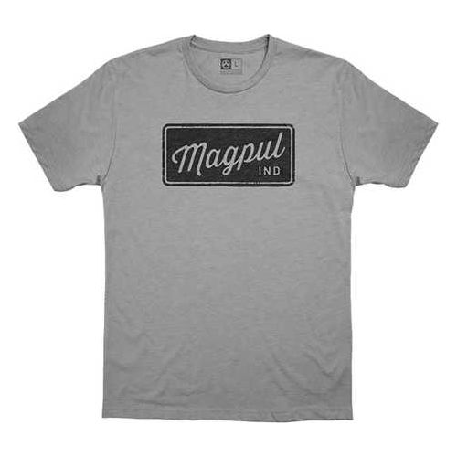 Magpul Industries Rover Block CVC T-Shirts Athletic Heather Small Model: MAG1116-030-S