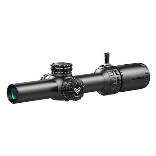 1-8x24mm SFP IR Guerrilla Dot MOA Red Reticle Black