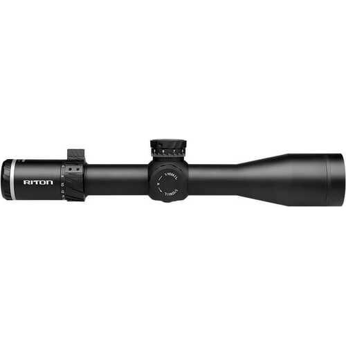 Riton Optics 7C318LFI23 7 Conquer Black 3-18X 0mm 34mm Tube Illuminated T3 Reticle