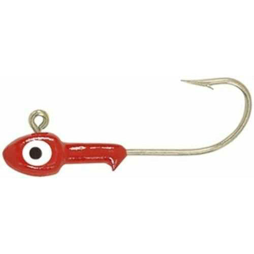 H&H Dbl Eye Jighead 1/8Oz 10bgred D1810-01