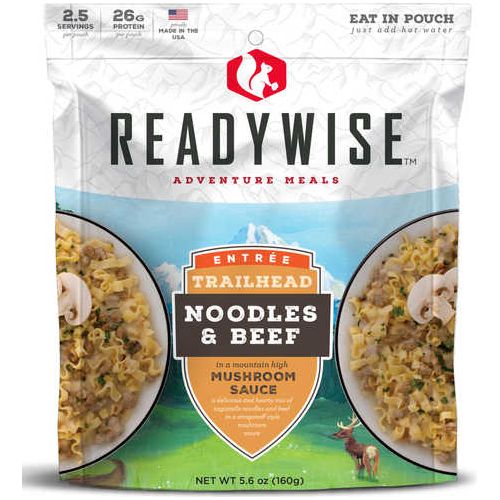 Wise Foods RW05-004 Trailhead Noodles & Beef 2.5 Servings Meat/Pasta 6 Per Case