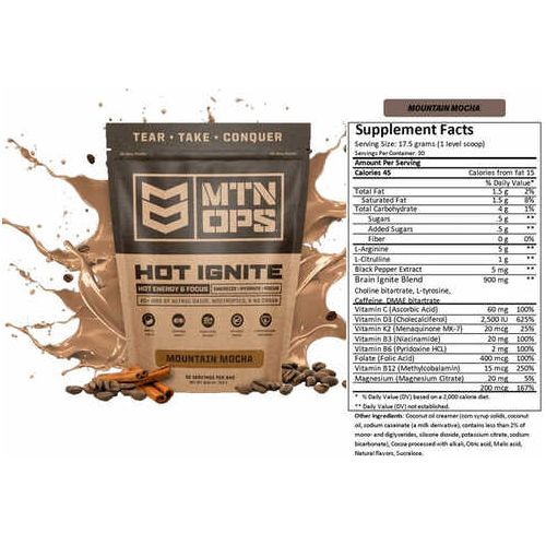 Mtn Ops Hot Ignite Mountain Mocha Scoop