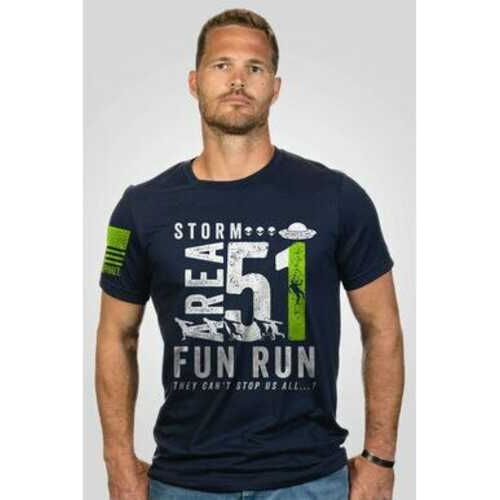 Nine Line Apparel Storm Area 51 Fun Run Midnight Navy Small