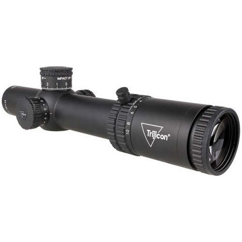 Trijicon Credo 1-10x28mm First Focal Plane 34mm Tube Riflescope with Red / Green LED MRAD Tree BDC Reticle 30mm Tube