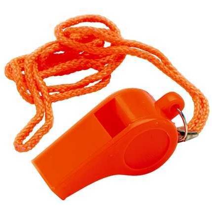 Seasense Sea Sense Orange Safety Whistle With Lanyard