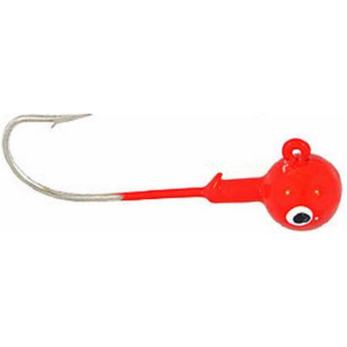 Bb 1/16 Ball Jig Head 10bg Red