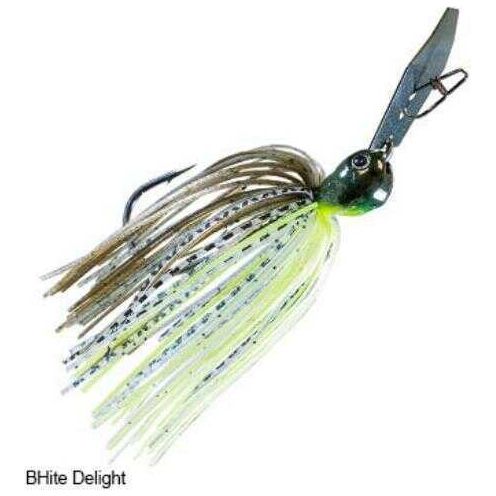 Z-Man Chatterbait Jack Hammer Jig 1/2 Ounce BHite Delight Pack of Md: CBJH12-08