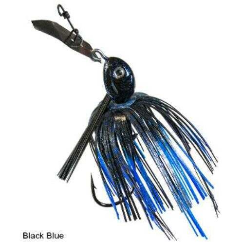 Z-Man / Chatterbait Project Weedless 1/2 Ounce Jig 5/0 Hook Black/Blued Md: CBW-PZ12-08