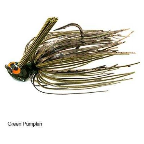 Z-Man CrossEyeZ Flipping Jig, 3/8-Ounce Green Pumpkin, 1-Pack Md: CEFL38-02