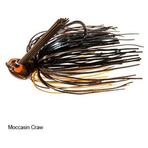 Z-Man CrossEyeZ Flipping Jig, 3/8-Ounce Moccasin Craw, 1-Pack Md: CEFL38-03