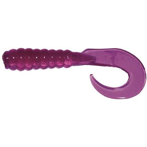 Bb 2" Curl Tail Grub Purple 10 Pk