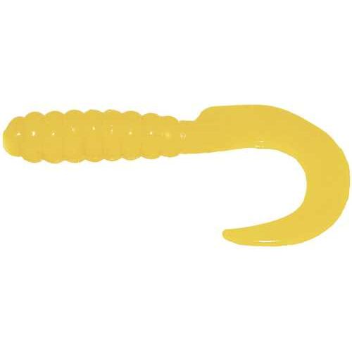 Bb 2" Curl Tail Grub Yellow 100 Pk